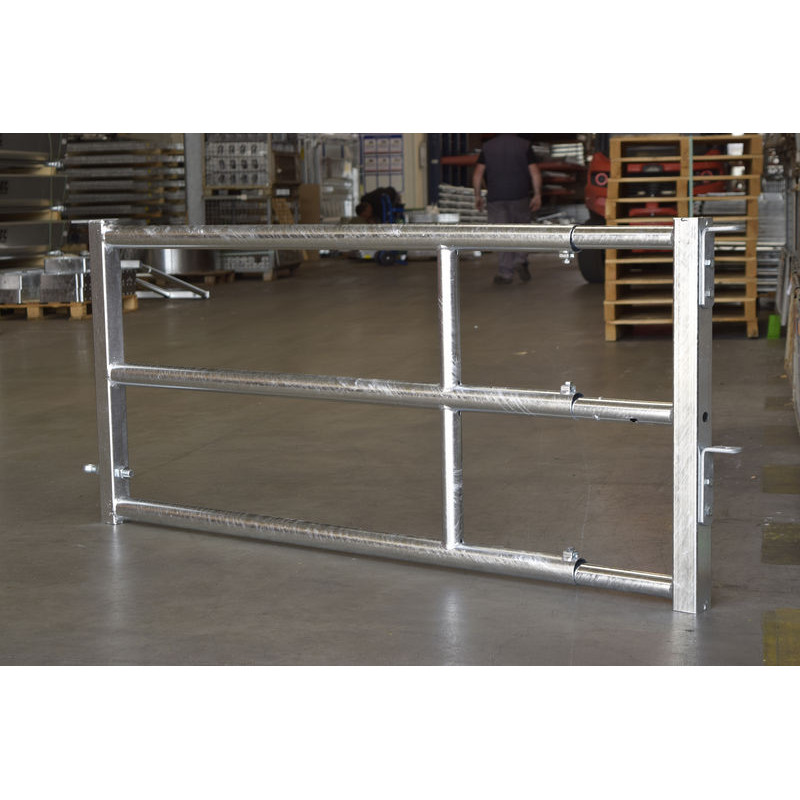 3-rail extendable panel Ø 60 mm H. 0.79 m for passage of scraper robot - 2/3 m 3-rail extendable panel Ø 60 mm H. 0.79 m for passage of scraper robot - 2/3 m