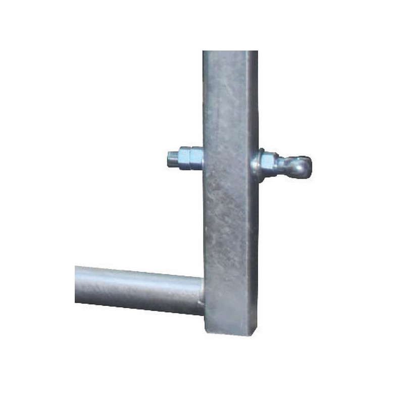 3-rail extendable panel Ø 60 mm H. 0.79 m for passage of scraper robot - 2/3 m 3-rail extendable panel Ø 60 mm H. 0.79 m for passage of scraper robot - 2/3 m