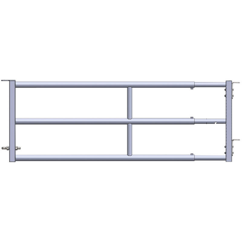 3-rail extendable panel Ø 60 mm H. 0.79 m for passage of scraper robot - 3/4 m