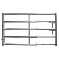5-rail rear panel for 0.90/2 m stall barrier 