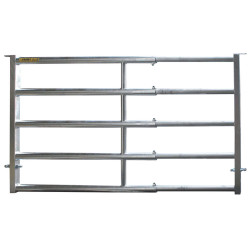 5-rail rear panel for 0.90/2 m stall barrier 