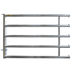 5-rail rear panel for 2/3 m stall barrier
