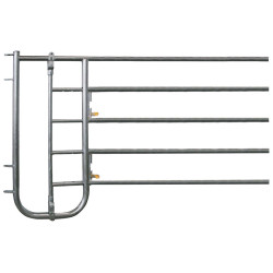 5-rail front end with man/calf passage gate H. 1.15 m