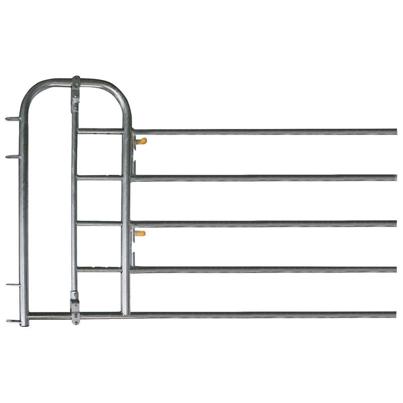 5-rail front end with man/calf passage gate H. 1.15 m 5-rail front end with man/calf passage gate H. 1.15 m