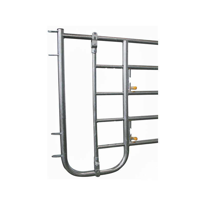5-rail front end with man/calf passage gate H. 1.15 m 5-rail front end with man/calf passage gate H. 1.15 m