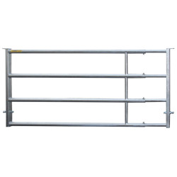 4-rail rear panel for 2/3 m stall barrier