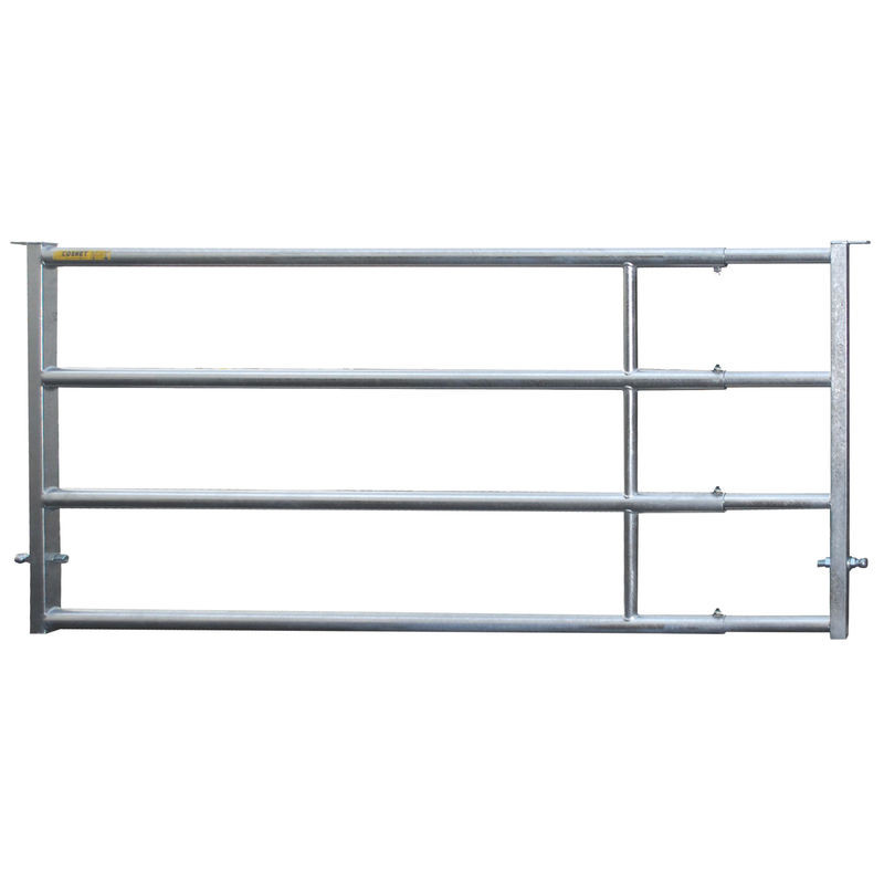 4-rail rear panel for 2/3 m stall barrier