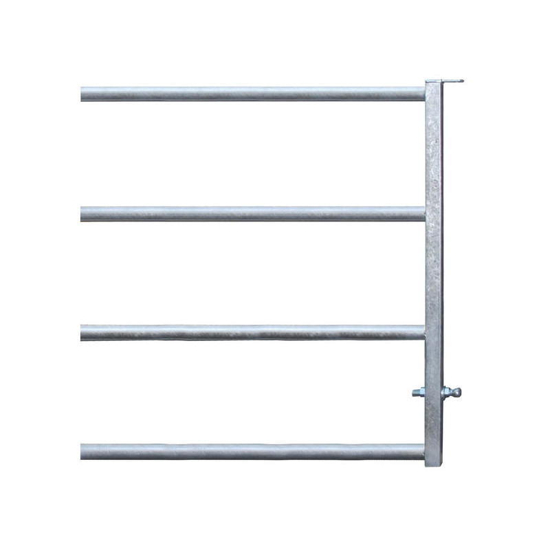 4-rail panel front end for stall barrier 4-rail panel front end for stall barrier