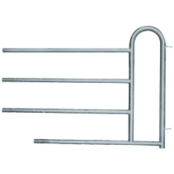 4-rail (Ø 48.3 mm) front end with man passage opening H. 1.15 m