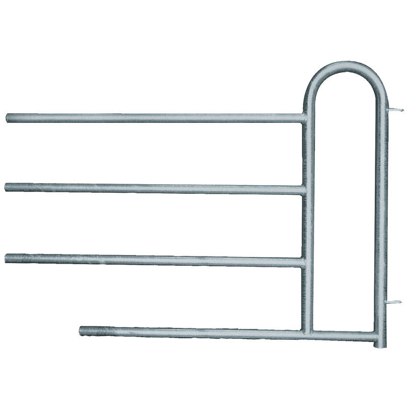 4-rail (Ø 48.3 mm) front end with man passage opening H. 1.15 m 4-rail (Ø 48.3 mm) front end with man passage opening H. 1.15 m