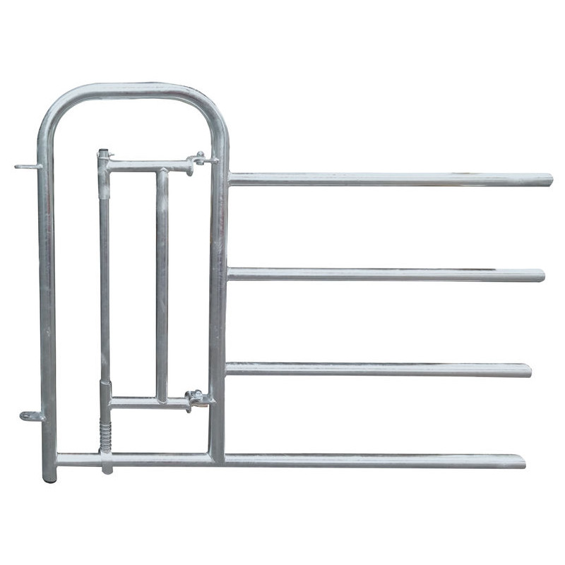 4-rail front end with man passage gate for stall barrier H. 1.15 m