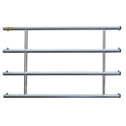 Extendable 4-rail unit- length 1 m for barrier