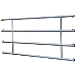Extendable 4-rail unit- length 1 m for barrier Extendable 4-rail unit- length 1 m for barrier