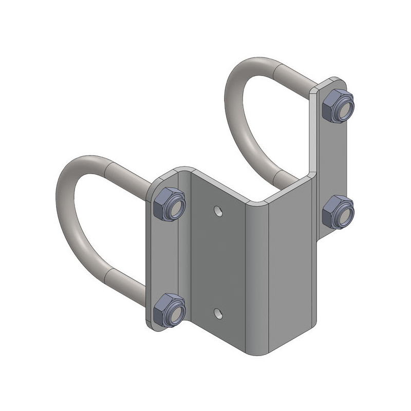 Support for non-return gate stopper Support for non-return gate stopper