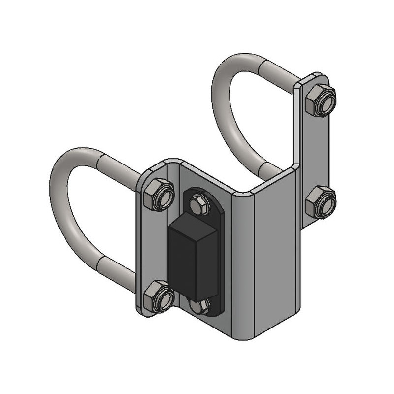 Support for non-return gate stopper Support for non-return gate stopper