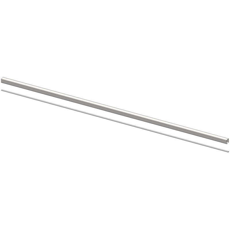 Beam and pin for finger gate mounting Beam and pin for finger gate mounting