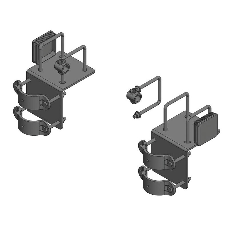 Mounting and finishing kit for finger gate Mounting and finishing kit for finger gate