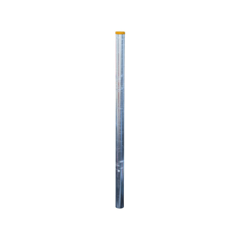 Ø 102 mm bared post to embed - H. 2.13 m - Thick. 4 mm Ø 102 mm bared post to embed - H. 2.13 m - Thick. 4 mm