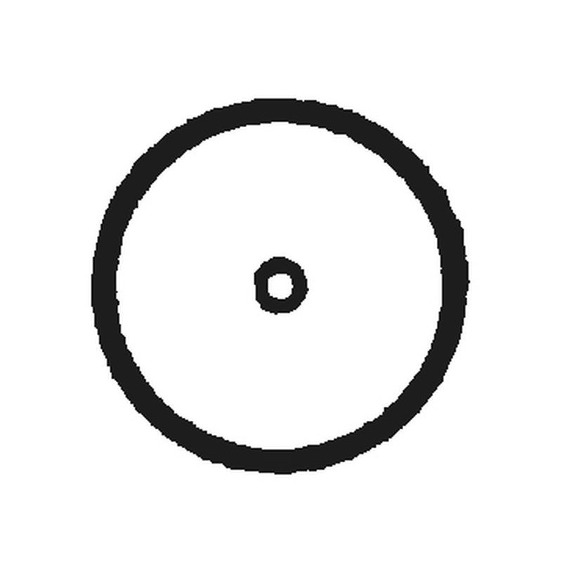 Ø 102 mm bared post to embed - H. 2.13 m - Thick. 4 mm Ø 102 mm bared post to embed - H. 2.13 m - Thick. 4 mm