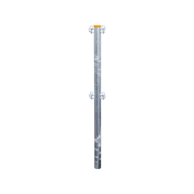 face-to-face 2-way post - Ø 102 mm - to embed