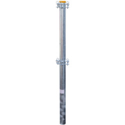 3-way post - Ø 102 mm - to embed