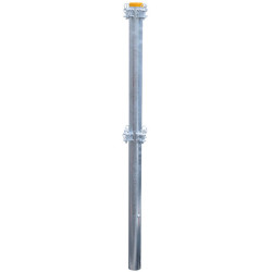 4-way post - Ø 102 mm - to embed