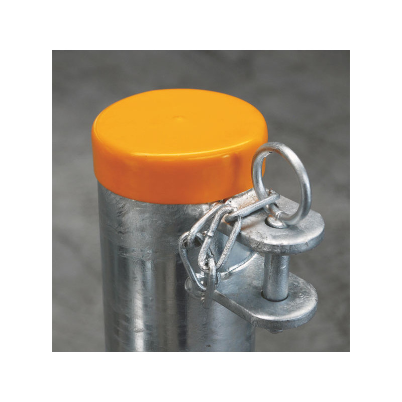 Rubber sealing cap for Ø 102 mm round post