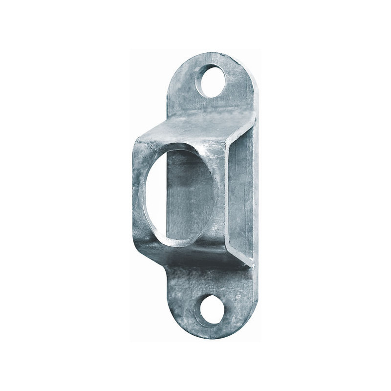 Standard front and side wall plate for lock