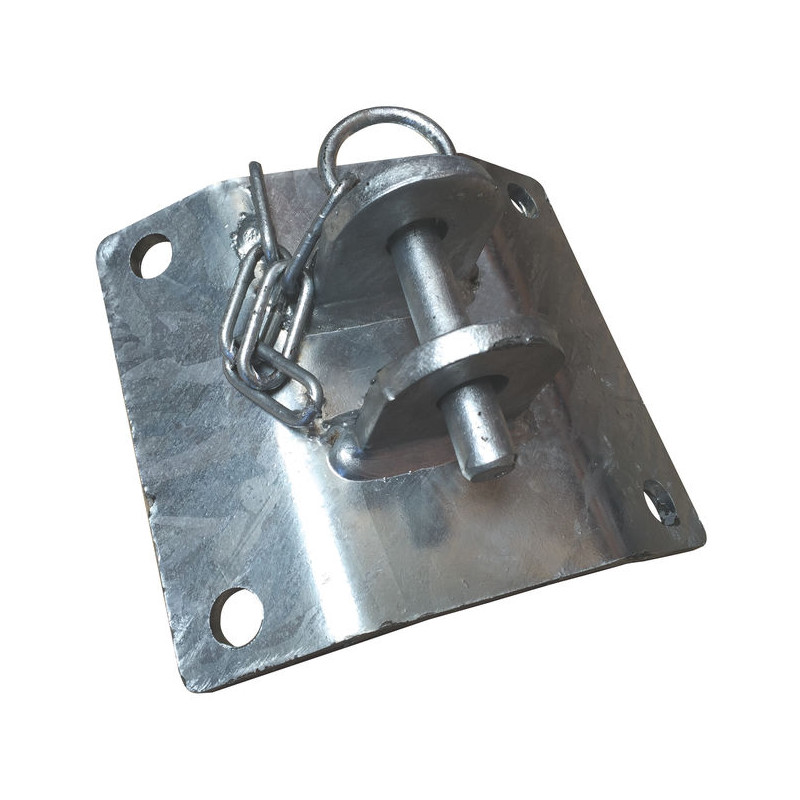 Single fastening for column