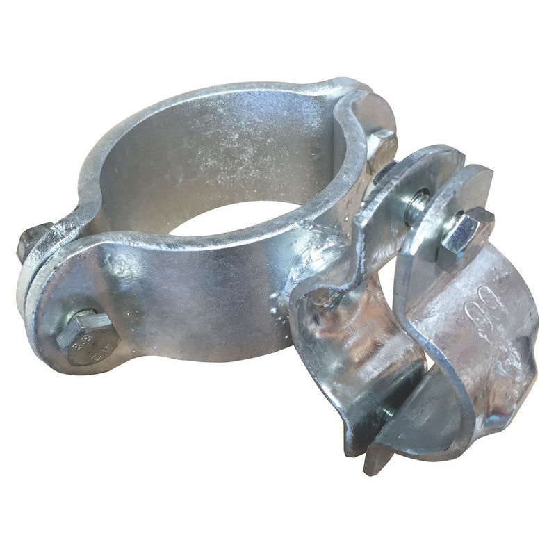 Bracket for Ø 60.3 mm tube fastening