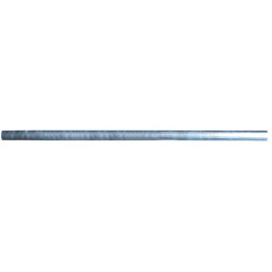 6 m x Ø 76,1 mm galvanised metal bar