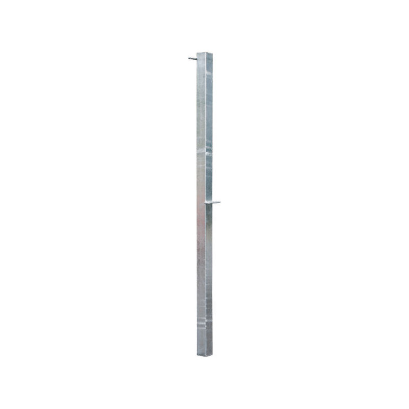 Fastening post for tilted headlock panel Fastening post for tilted headlock panel