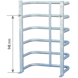 Single tube supports and protection for Polybac and Polytherme Single tube supports and protection for Polybac and Polytherme