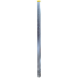 Square 90 x 90 mm bare post to embed