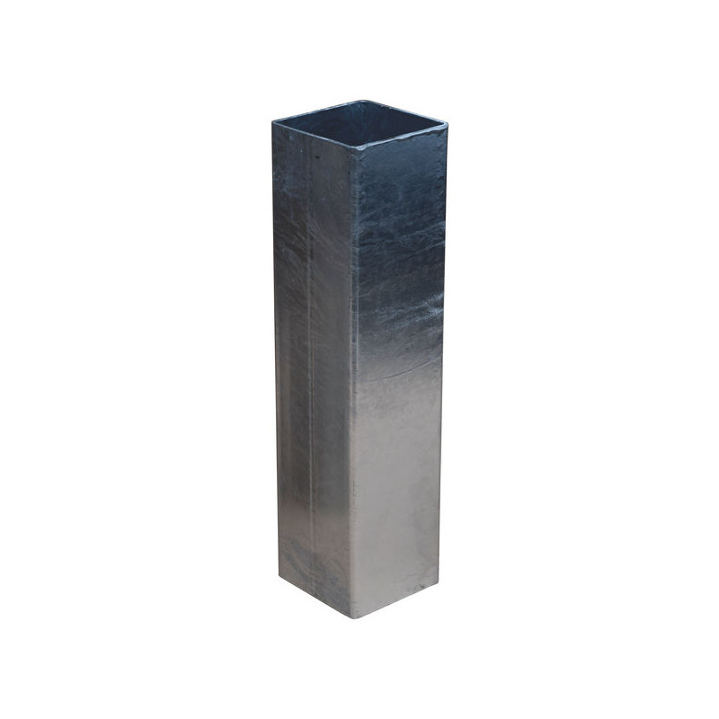 Square steel sleeve for 90 x 90 mm square post Square steel sleeve for 90 x 90 mm square post