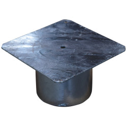 "ISOPROTEC" cover for sleeve for round posts