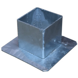 "ISOPROTEC" cover for sleeve for square posts "ISOPROTEC" cover for sleeve for square posts