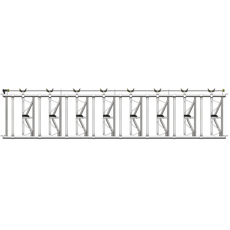 Comfort SR headlock panel - 5.40 m/8 spaces Comfort SR headlock panel - 5.40 m/8 spaces