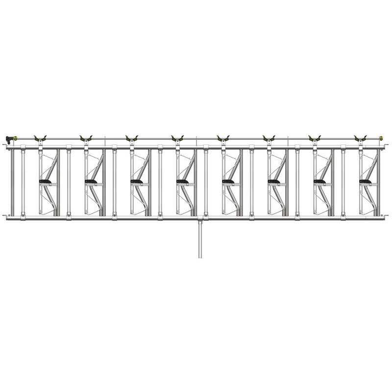 Comfort SR headlock panel - 5.40 m/8 spaces Comfort SR headlock panel - 5.40 m/8 spaces