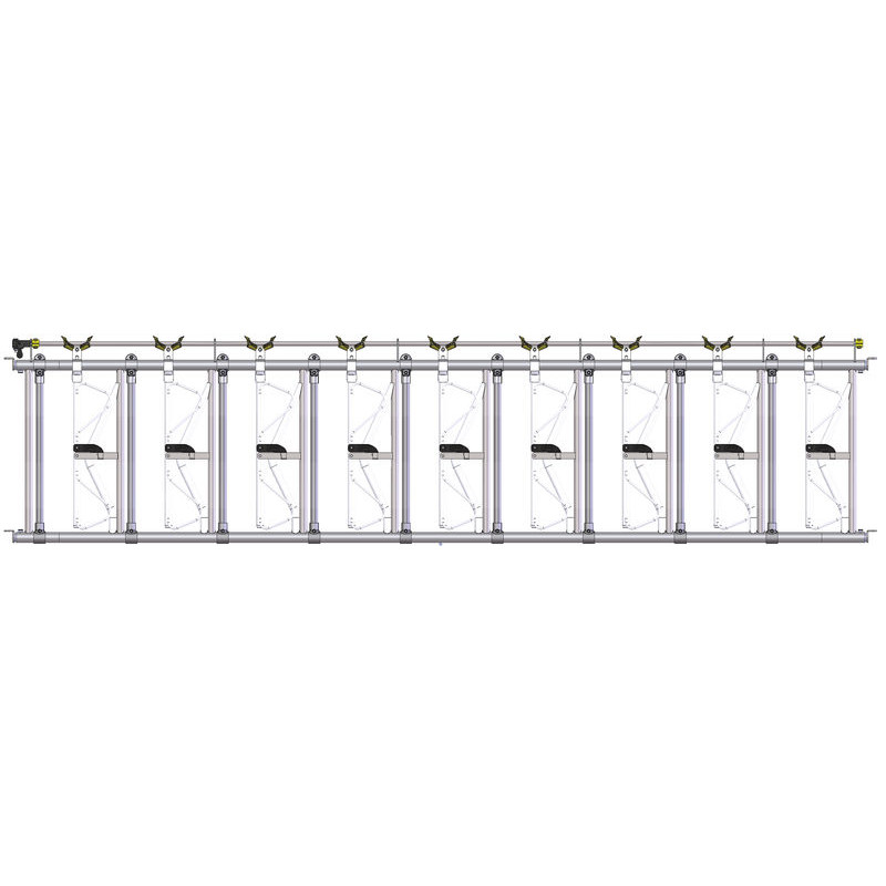 Comfort SR headlock panel - 5 m/9 spaces Comfort SR headlock panel - 5 m/9 spaces