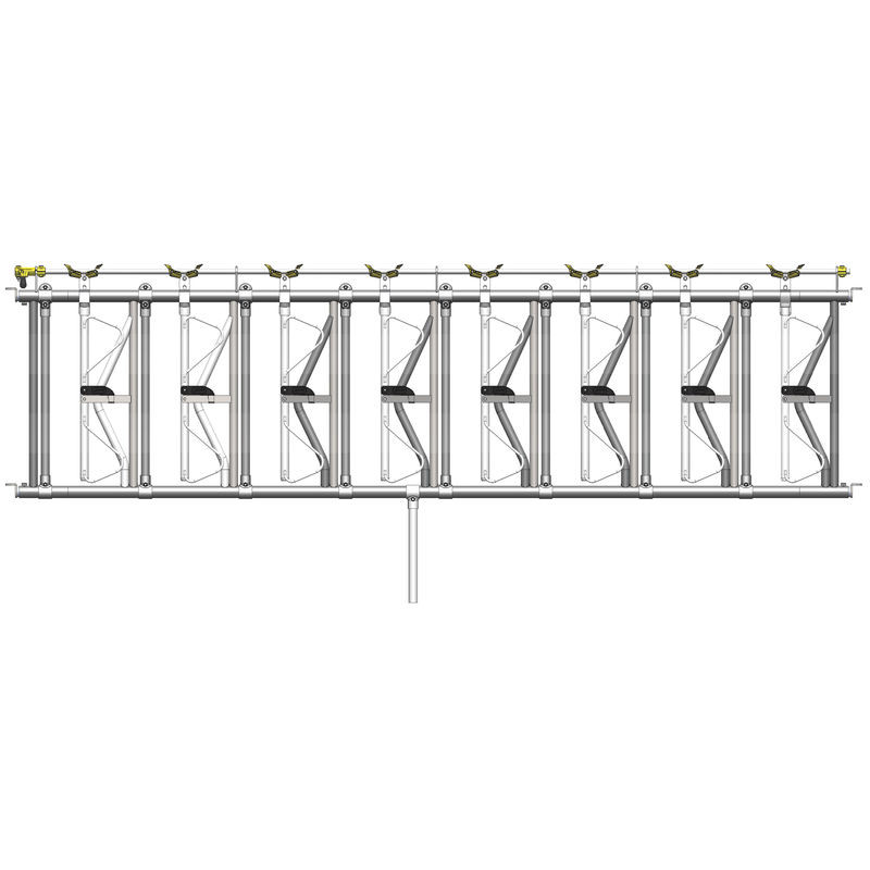 Comfort SR headlock panel - 4.40 m/8 spaces