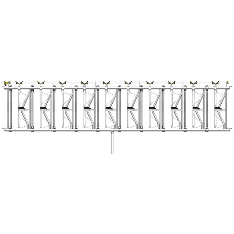 Comfort SR headlock panel - 5.40 m/10 spaces Comfort SR headlock panel - 5.40 m/10 spaces