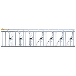 Comfort LR headlock panel - 4 m/5 spaces