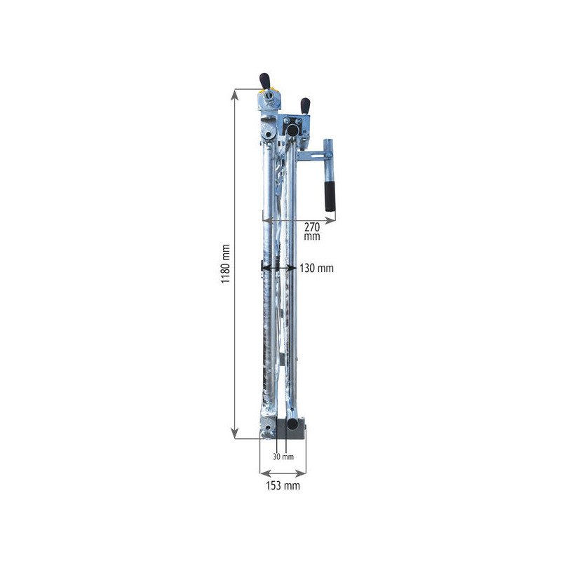 Comfort SRS headlock panel - 4 m/5 spaces Comfort SRS headlock panel - 4 m/5 spaces