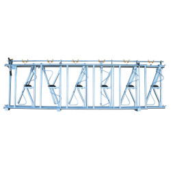 Comfort SRS headlock panel - 4 m/6 spaces