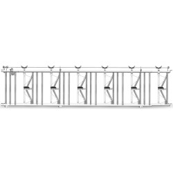 Comfort SRS headlock panel - 5 m/6 spaces