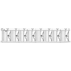 Comfort SRS headlock panel - 6 m/8 spaces