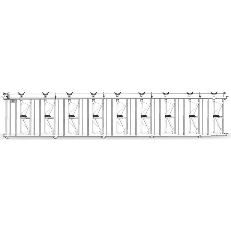 Comfort SRS headlock panel - 6 m/9 spaces