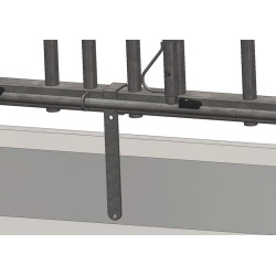 Fastening reinforcement on low wall for PRO Swedish headlock panel