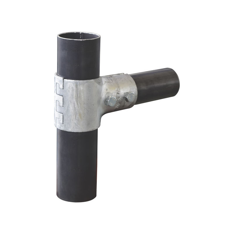 76 mm round shell for bare panel installation on 76 mm post - Single row 76 mm round shell for bare panel installation on 76 mm post - Single row